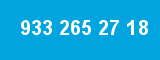 933 265 27 18